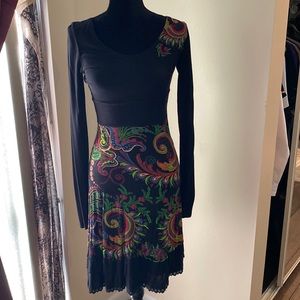 Desigual long sleeve dress